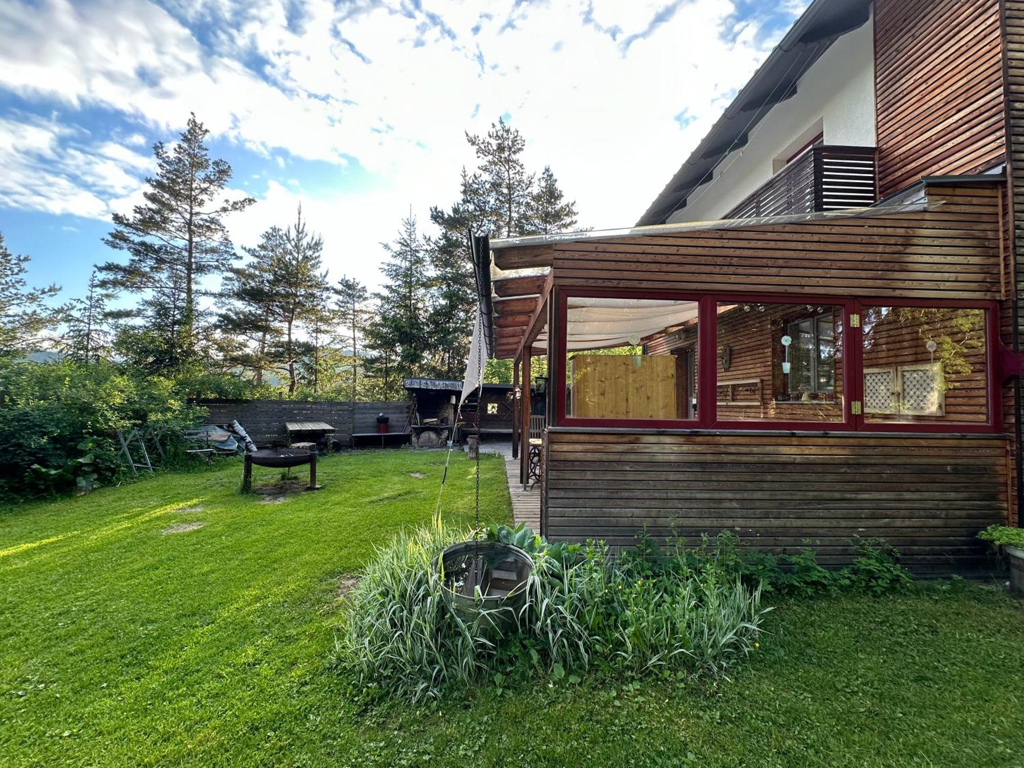 Ferienhaus Im Wald Edelschrott 外观 照片