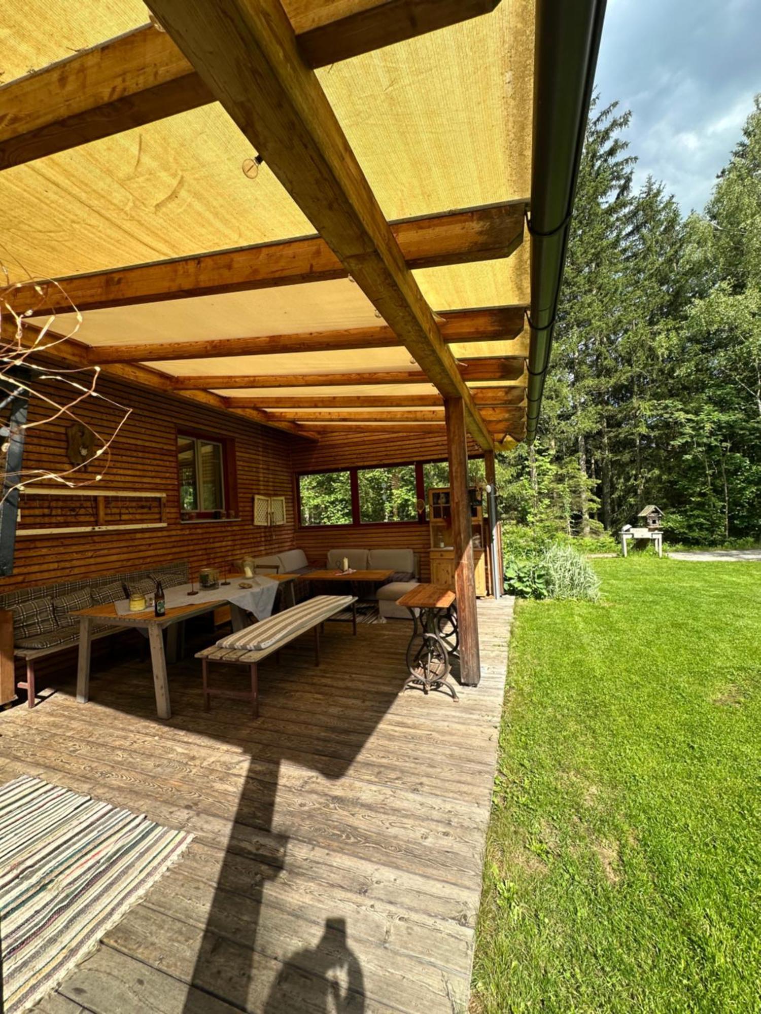 Ferienhaus Im Wald Edelschrott 外观 照片